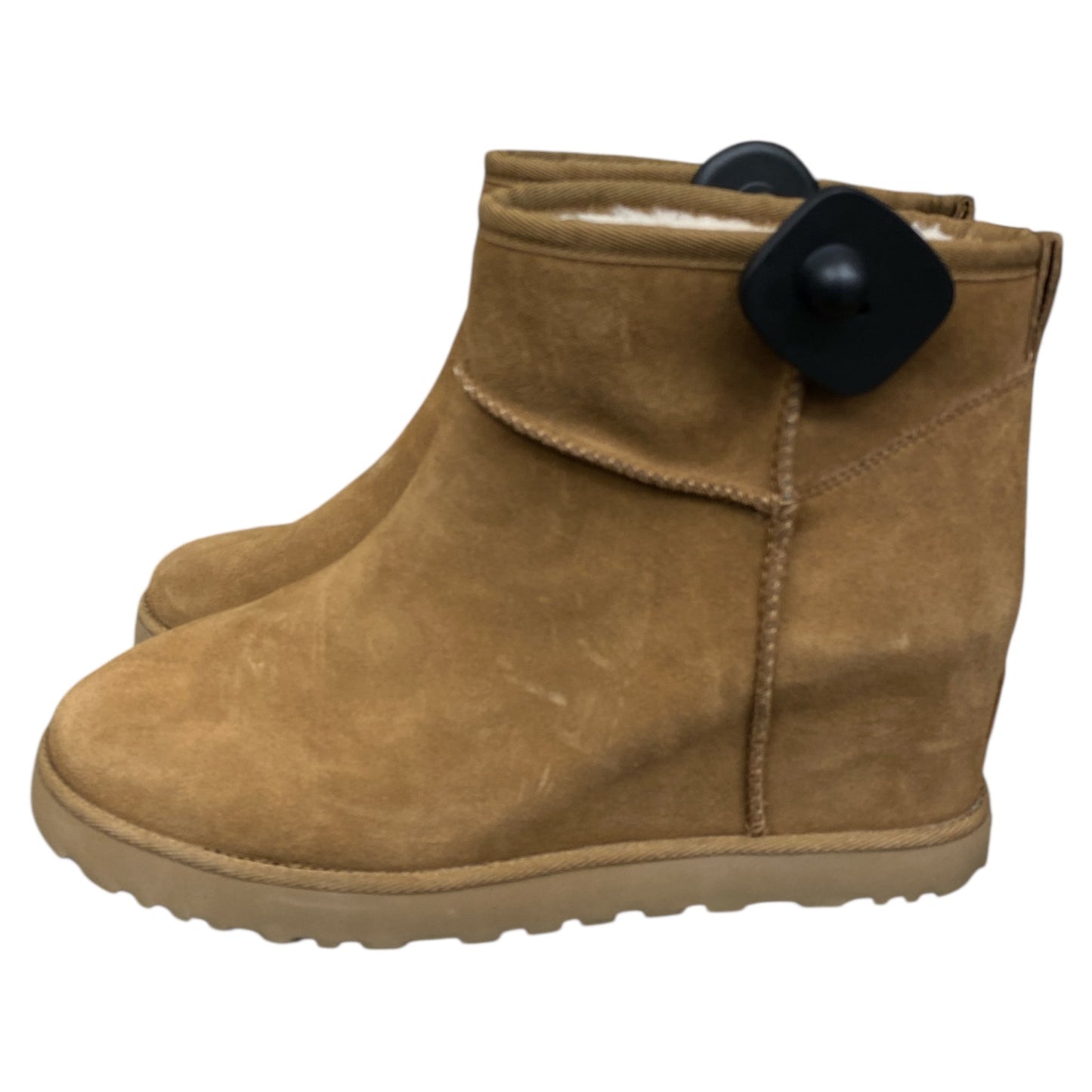 Boots Designer By Ugg In Brown, Size:10