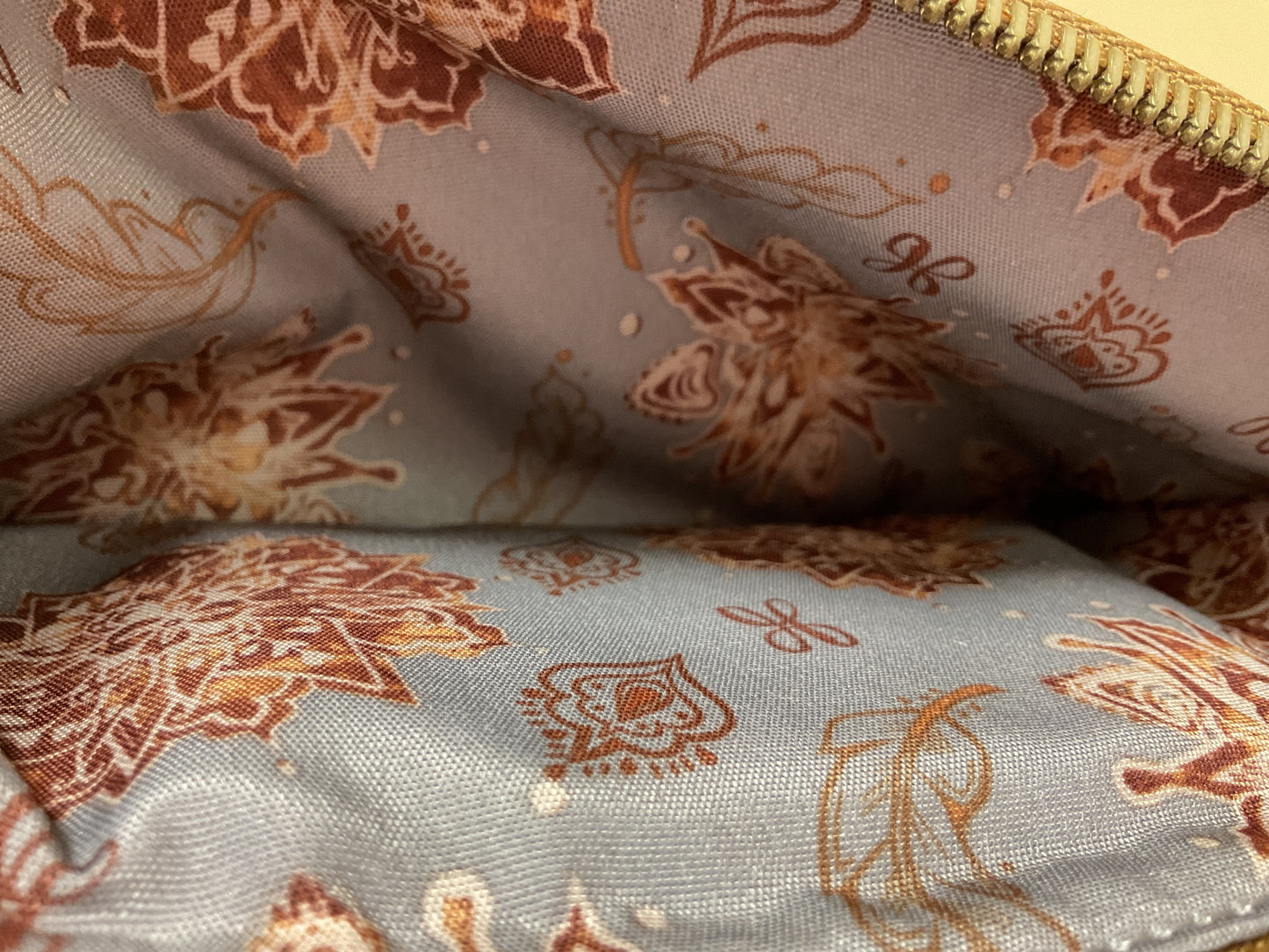 Wallet By Hobo Intl In Brown & Gold, Size:Medium