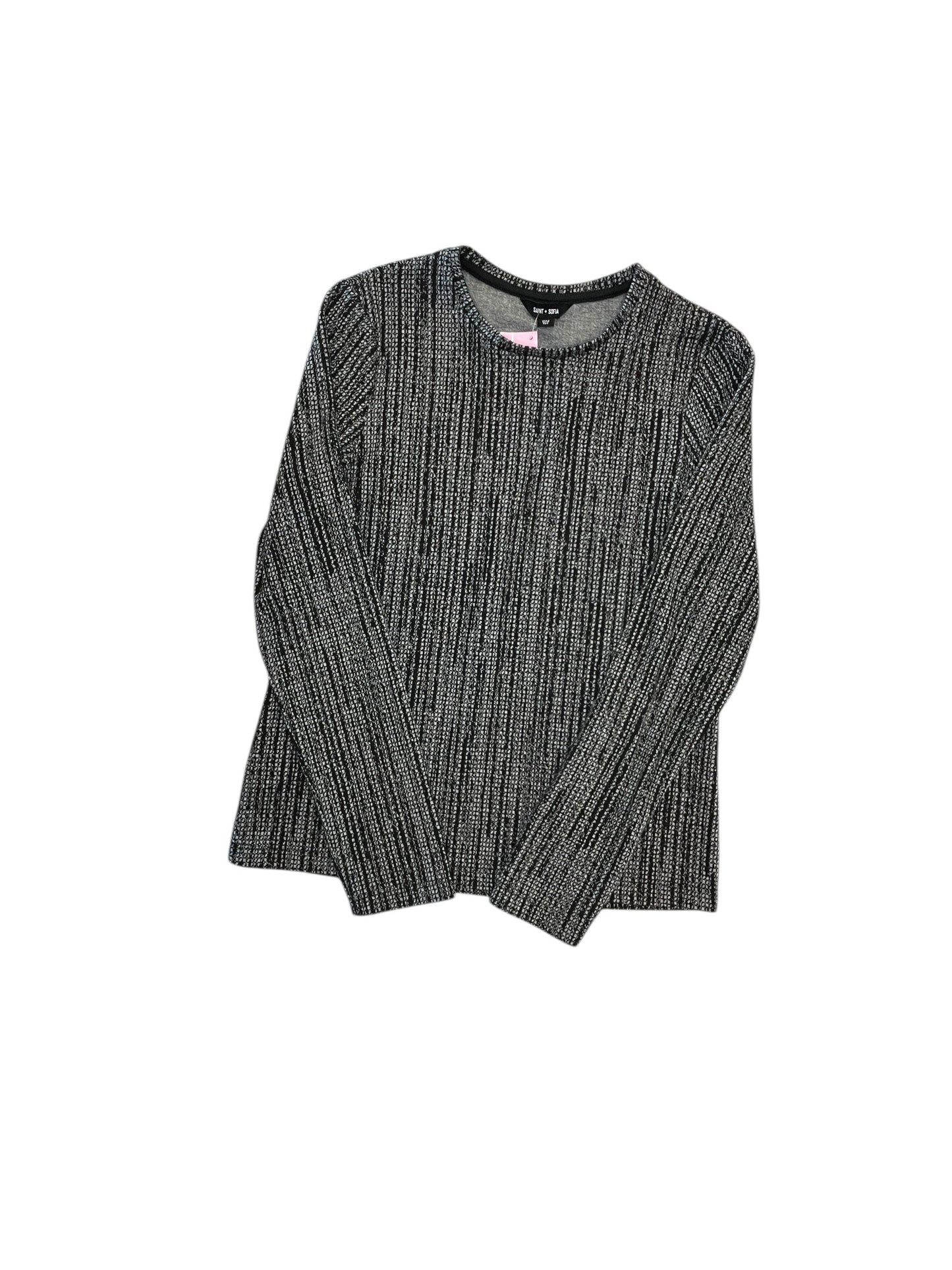 Top Ls By Cma In Grey, Size:S