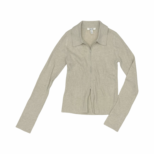 Sweater Cardigan By Splendid In Cream, Size:Xs