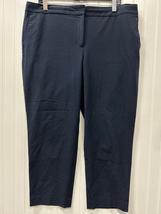 Pants Dress By Ann Taylor In Navy, Size:14P