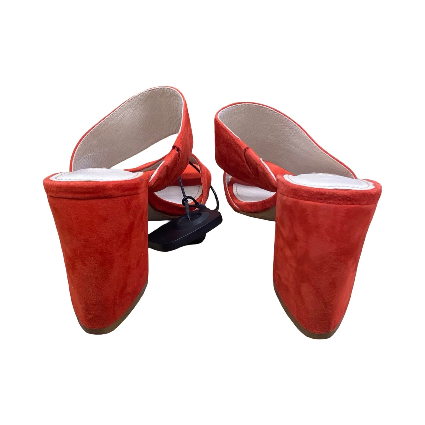 Shoes Heels Block By Louise Et Cie In Red, Size:5