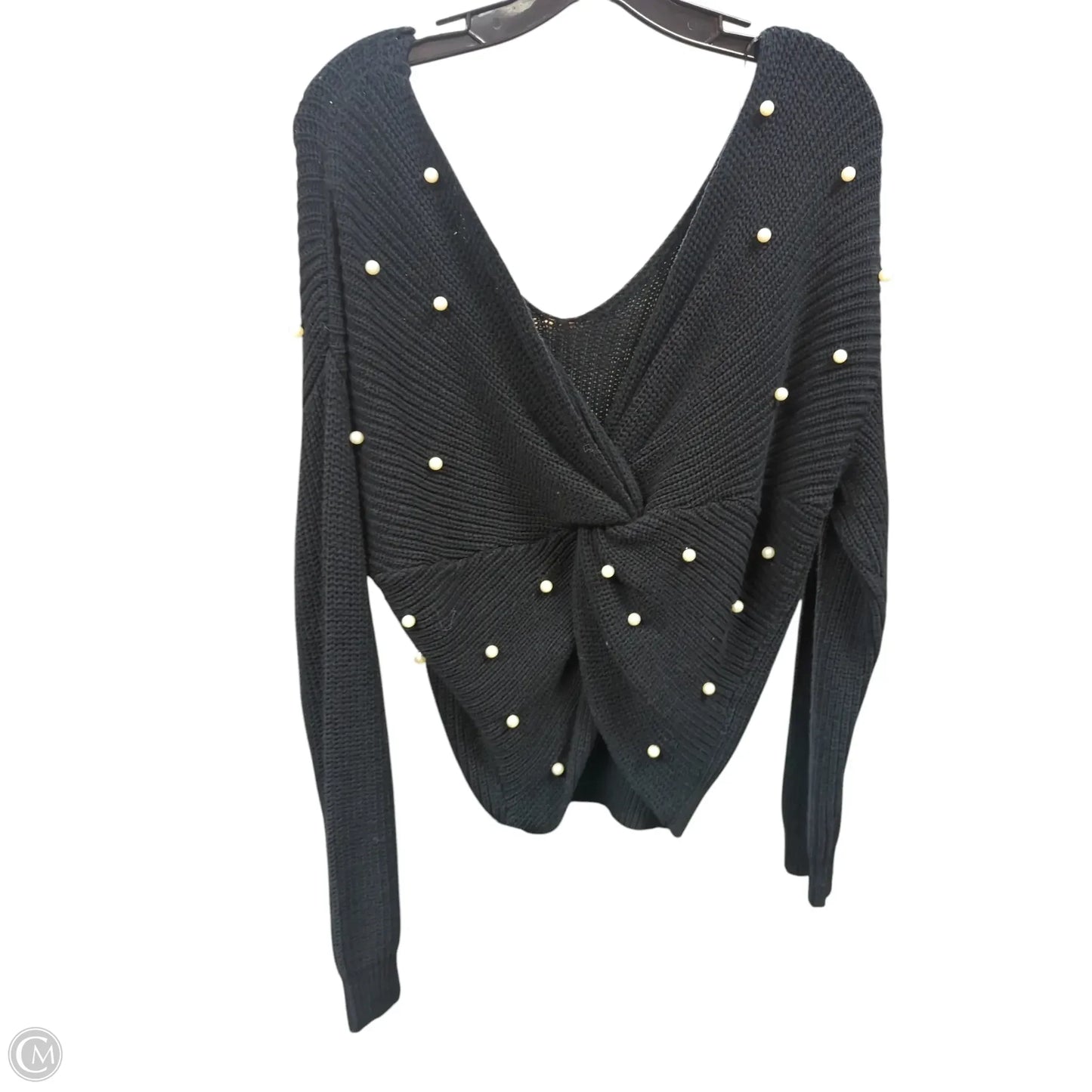 Sweater By Jessica Simpson In Black, Size: L