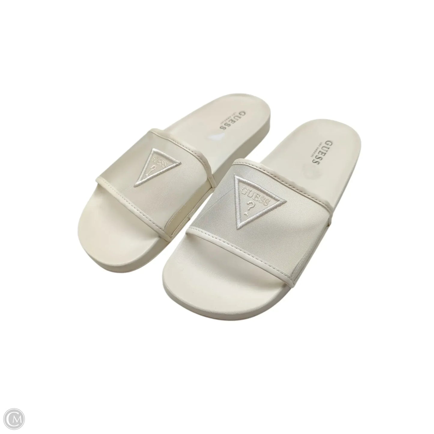 Sandals Flats By Guess In White, Size: 10