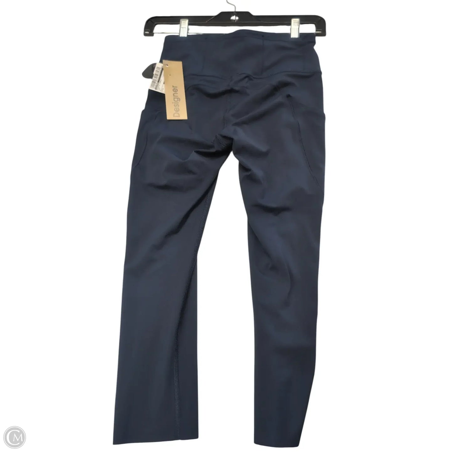 Athletic Capris By Lululemon In Navy, Size: 4