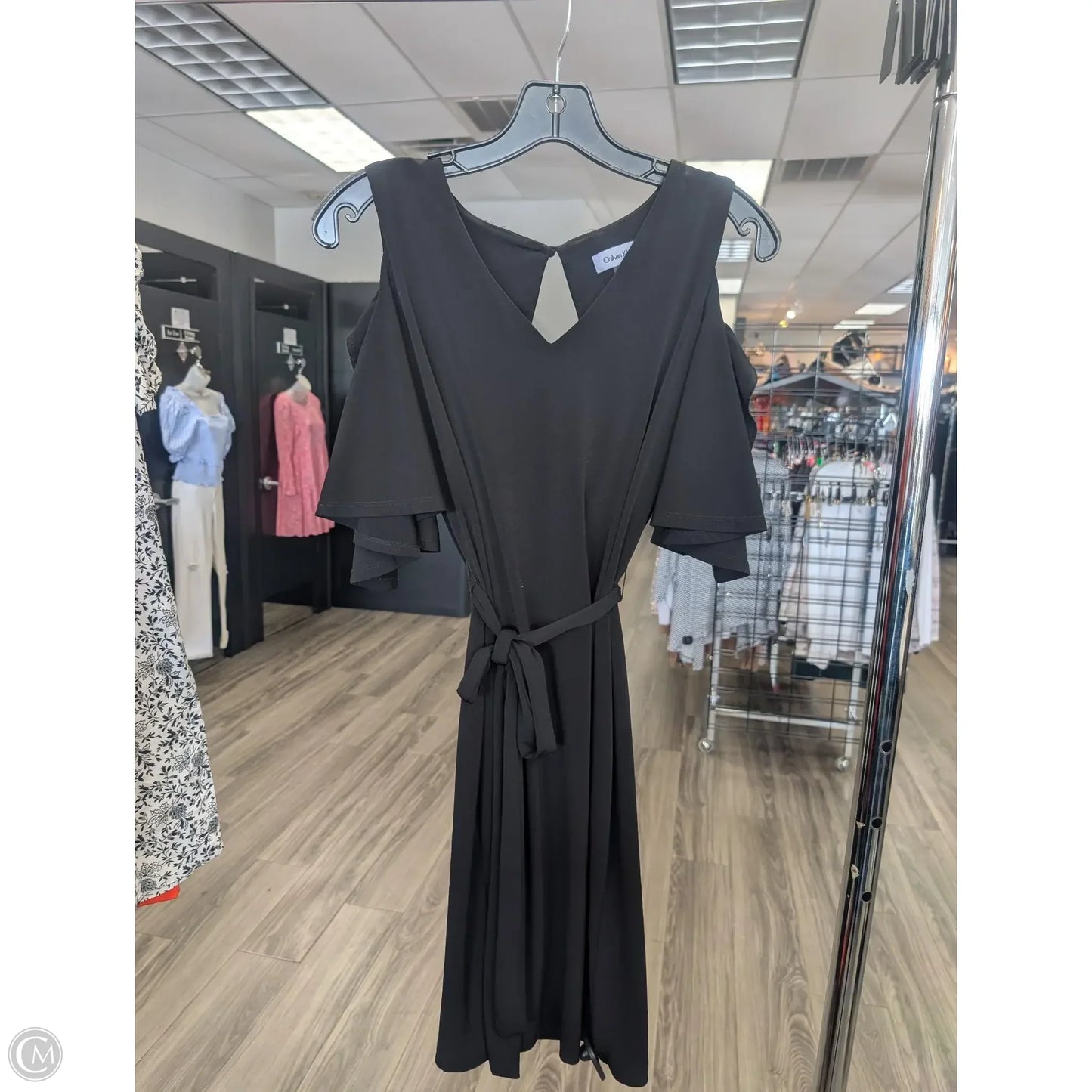 Dress Party Short By Calvin Klein In Black, Size: 2