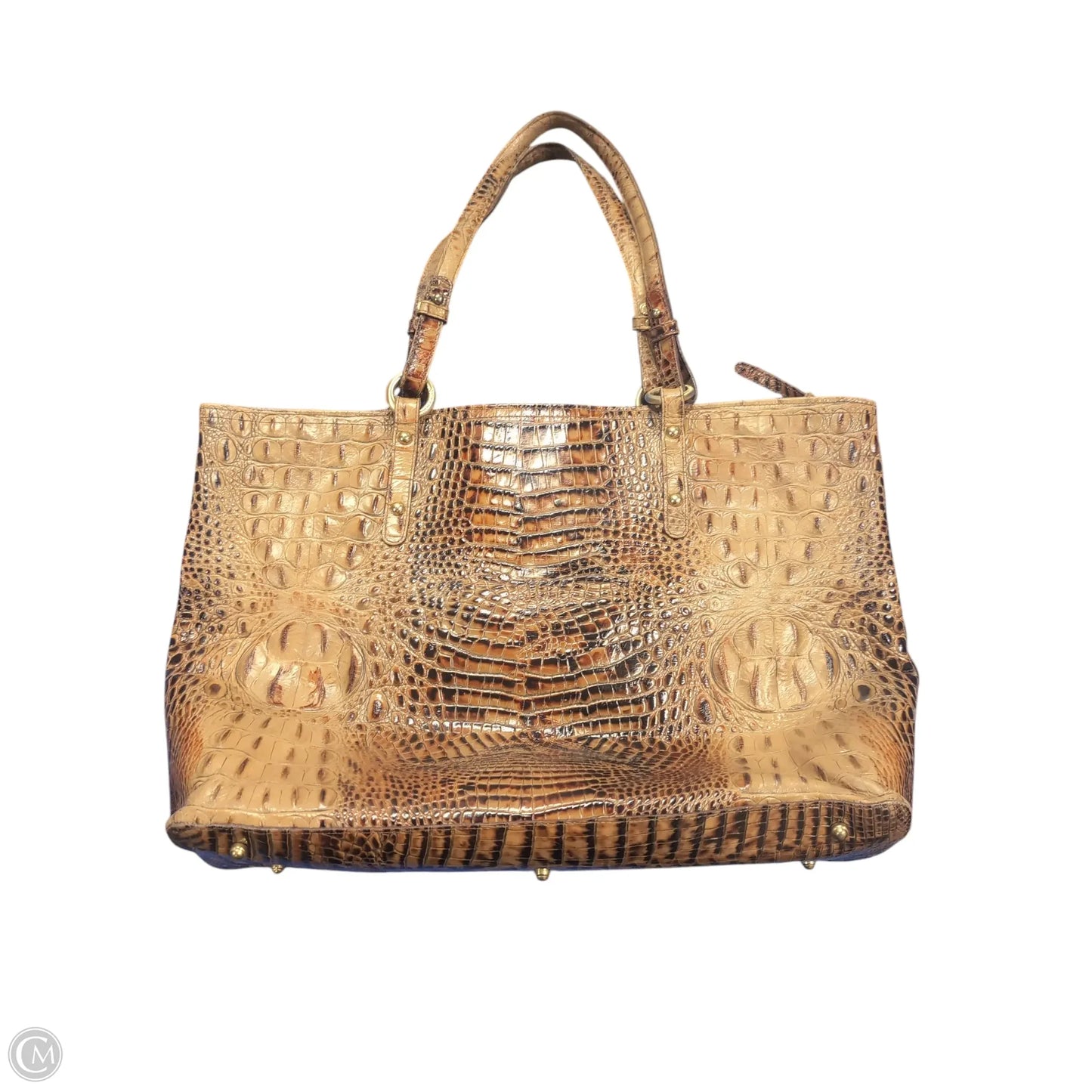 Handbag Designer By Brahmin, Size: Large