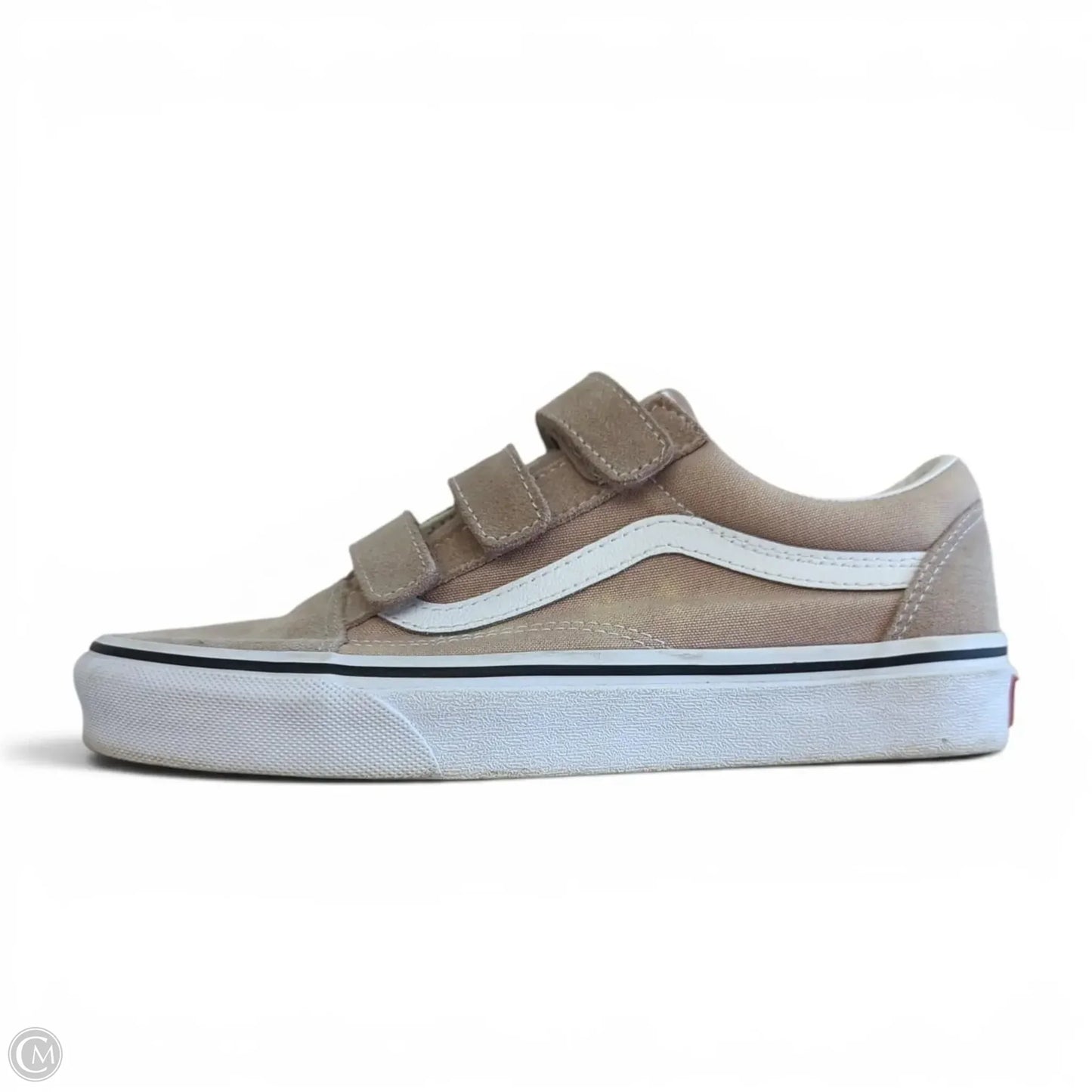 Shoes Sneakers By Vans In Tan, Size: 7