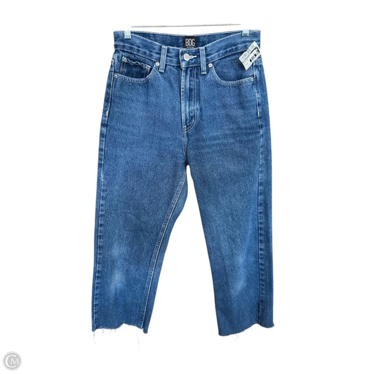 Jeans Straight By Urban Outfitters In Blue Denim, Size: 4p