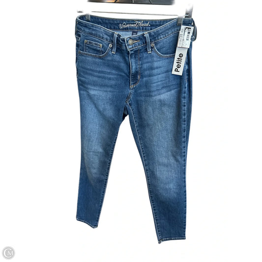 Jeans Skinny By Universal Thread In Blue Denim, Size: 4p