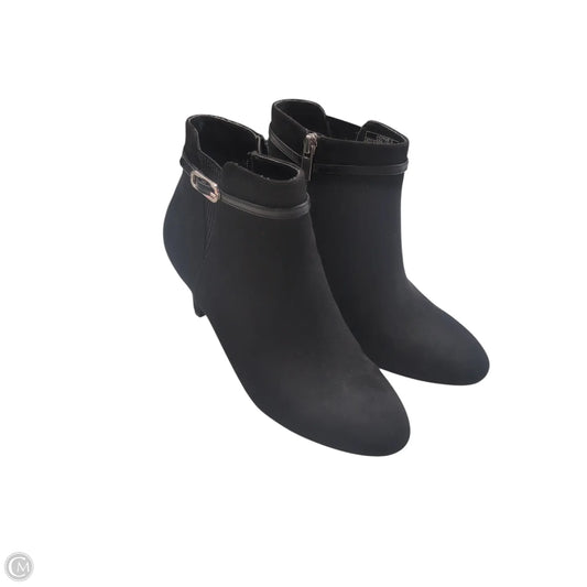 Boots Ankle Heels By Jones New York In Black, Size: 8