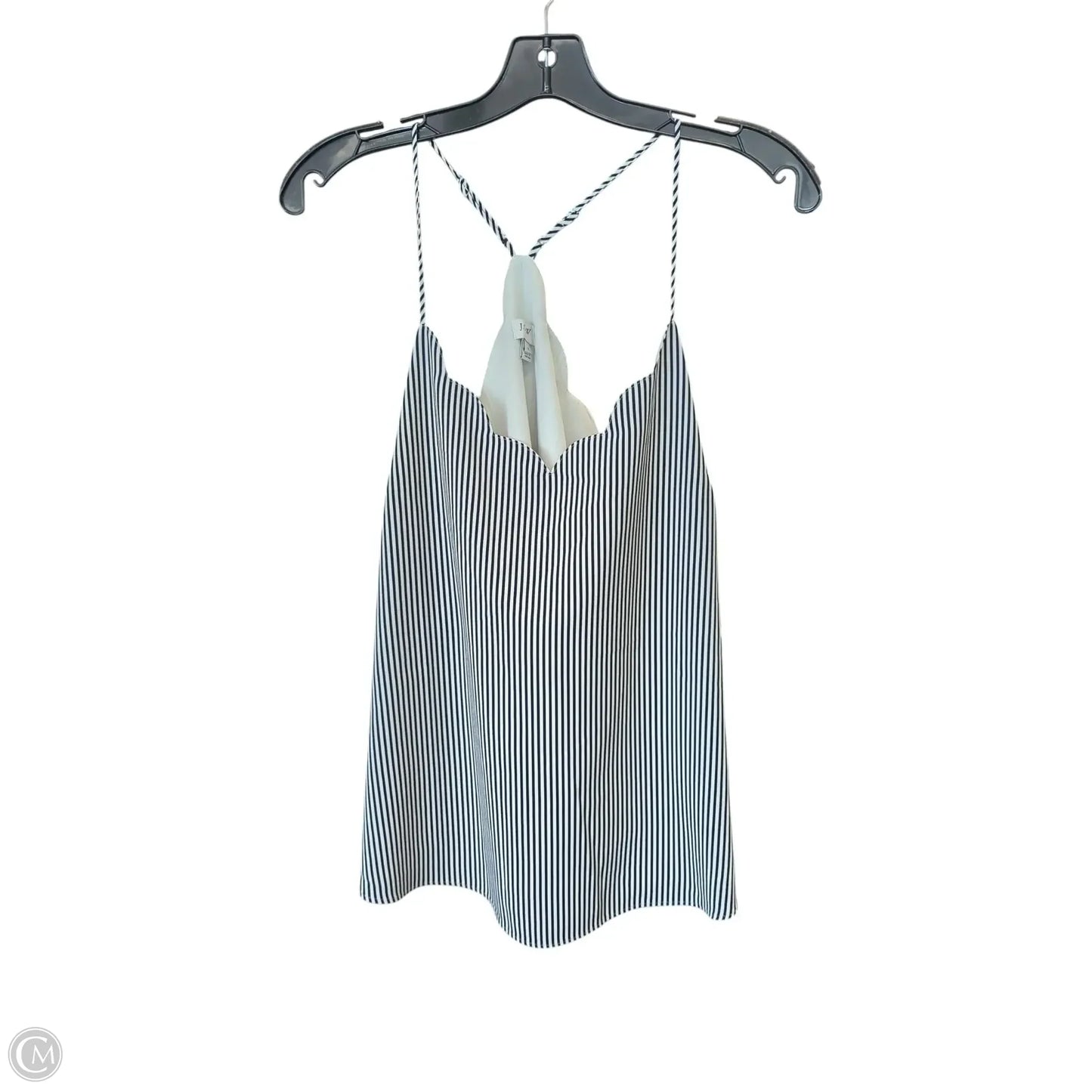 Top Sleeveless By J. Crew In Striped Pattern, Size: L