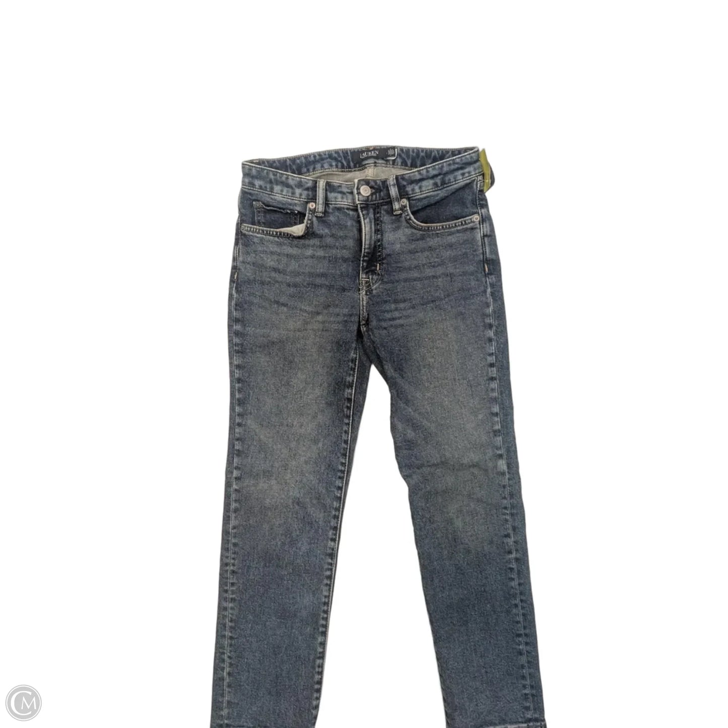 Jeans Straight By Ralph Lauren Black Label In Blue Denim, Size: 2