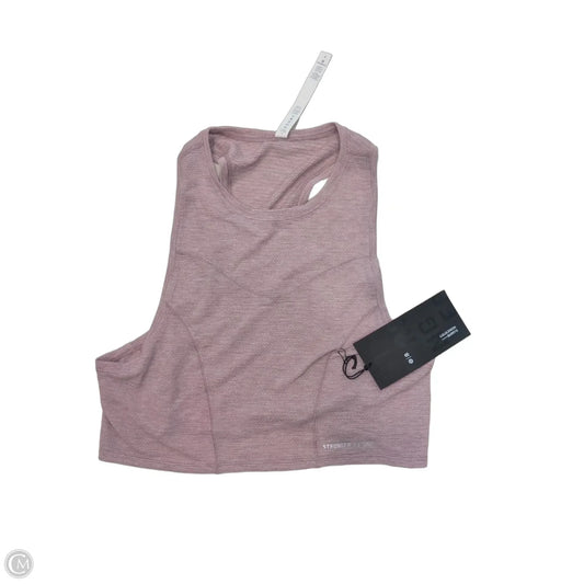 Athletic Tank Top By Lululemon In Purple, Size: 4