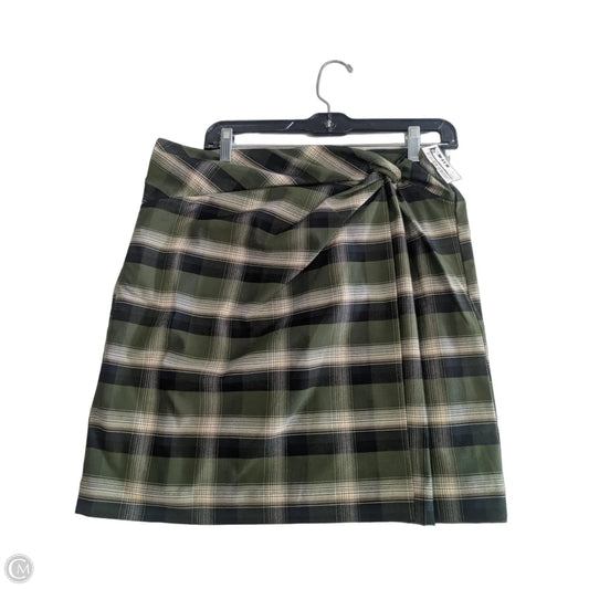 Skirt Mini & Short By Loft In Green, Size: 10