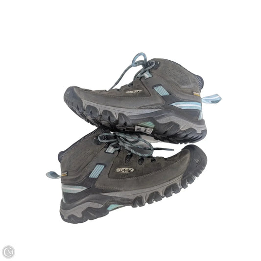 Boots Hiking By Keen In Green, Size: 9