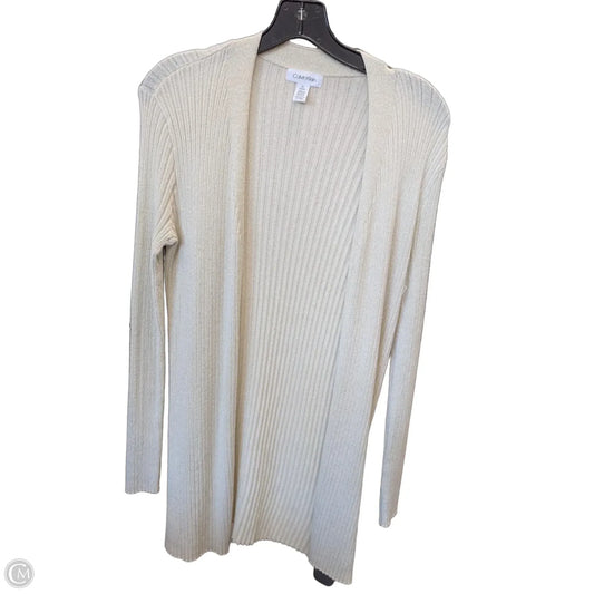 Cardigan By Calvin Klein In Gold, Size: S