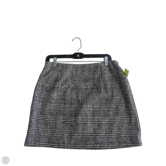 Skirt Mini & Short By Clothes Mentor In Plaid Pattern, Size: M