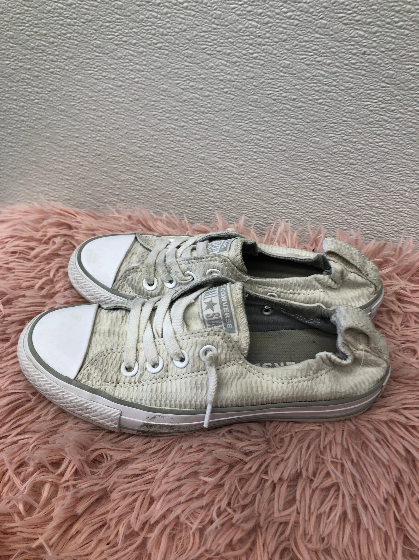 Grey Shoes Sneakers Converse, Size 6