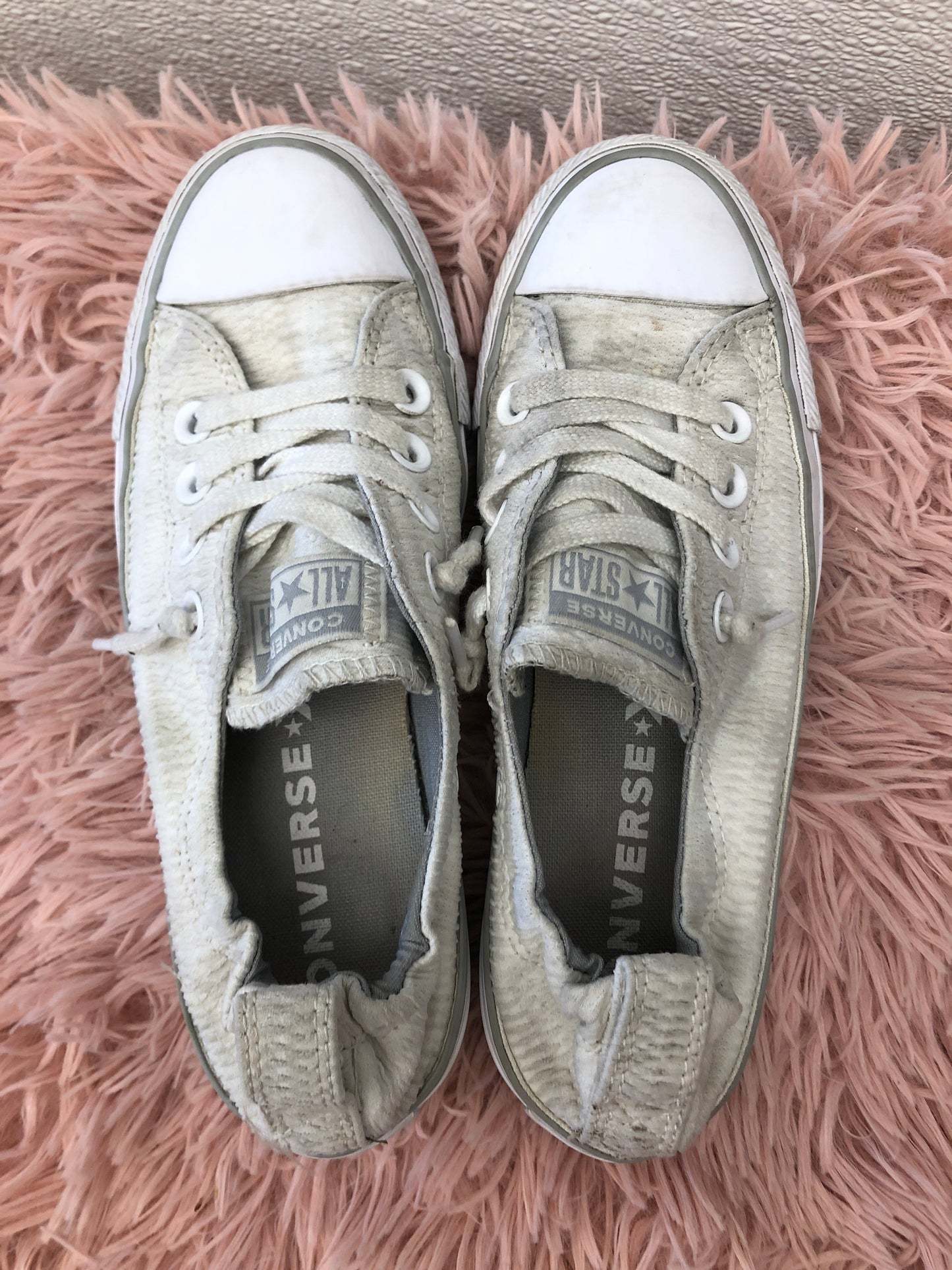 Grey Shoes Sneakers Converse, Size 6