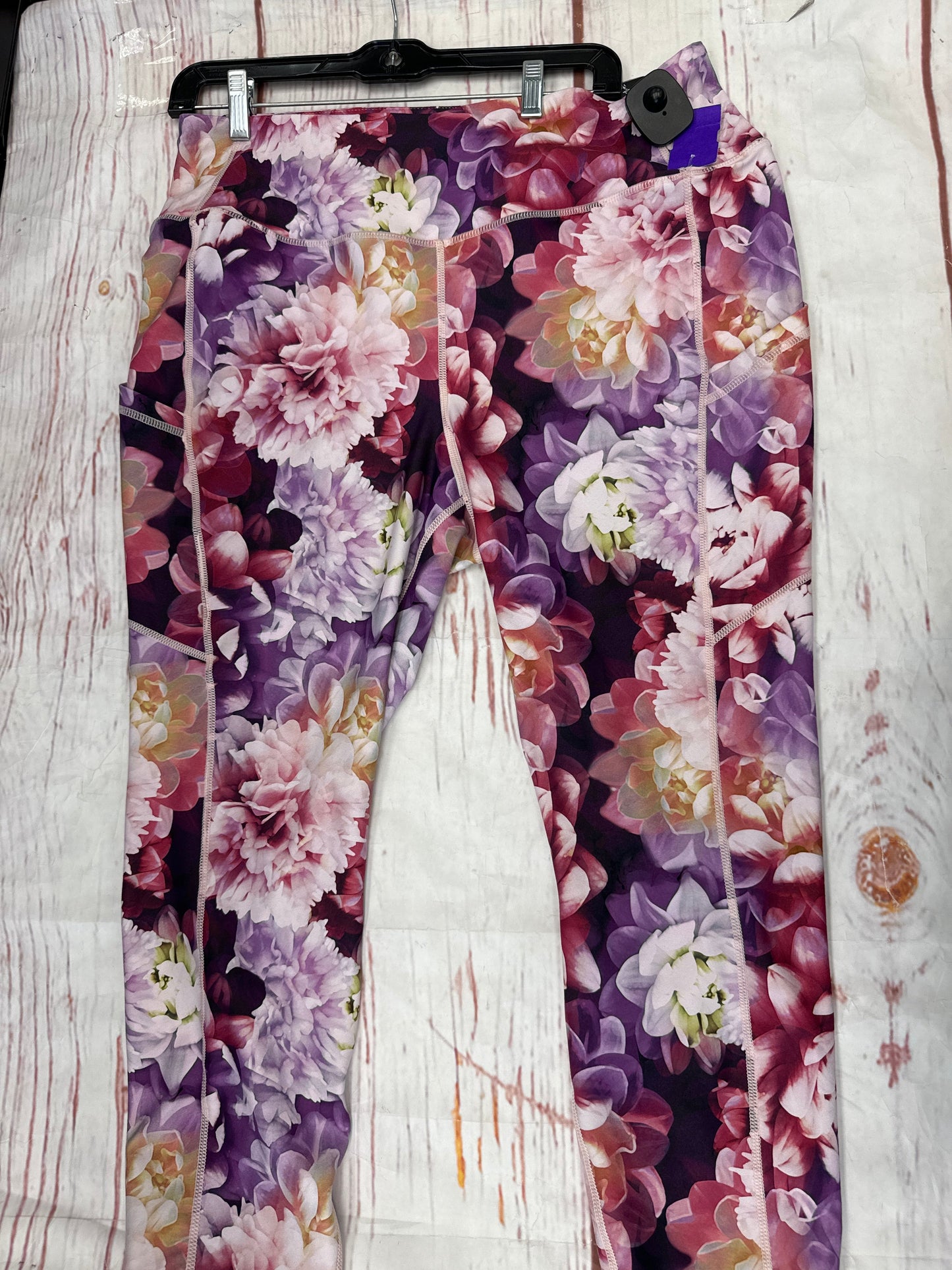 Athletic Capris By Torrid In Floral, Size: 2