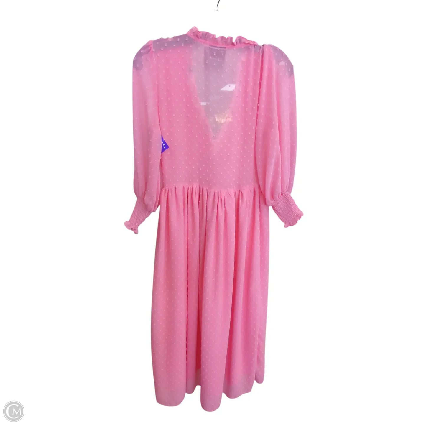 Dress Casual Maxi By Asos In Pink, Size: 4