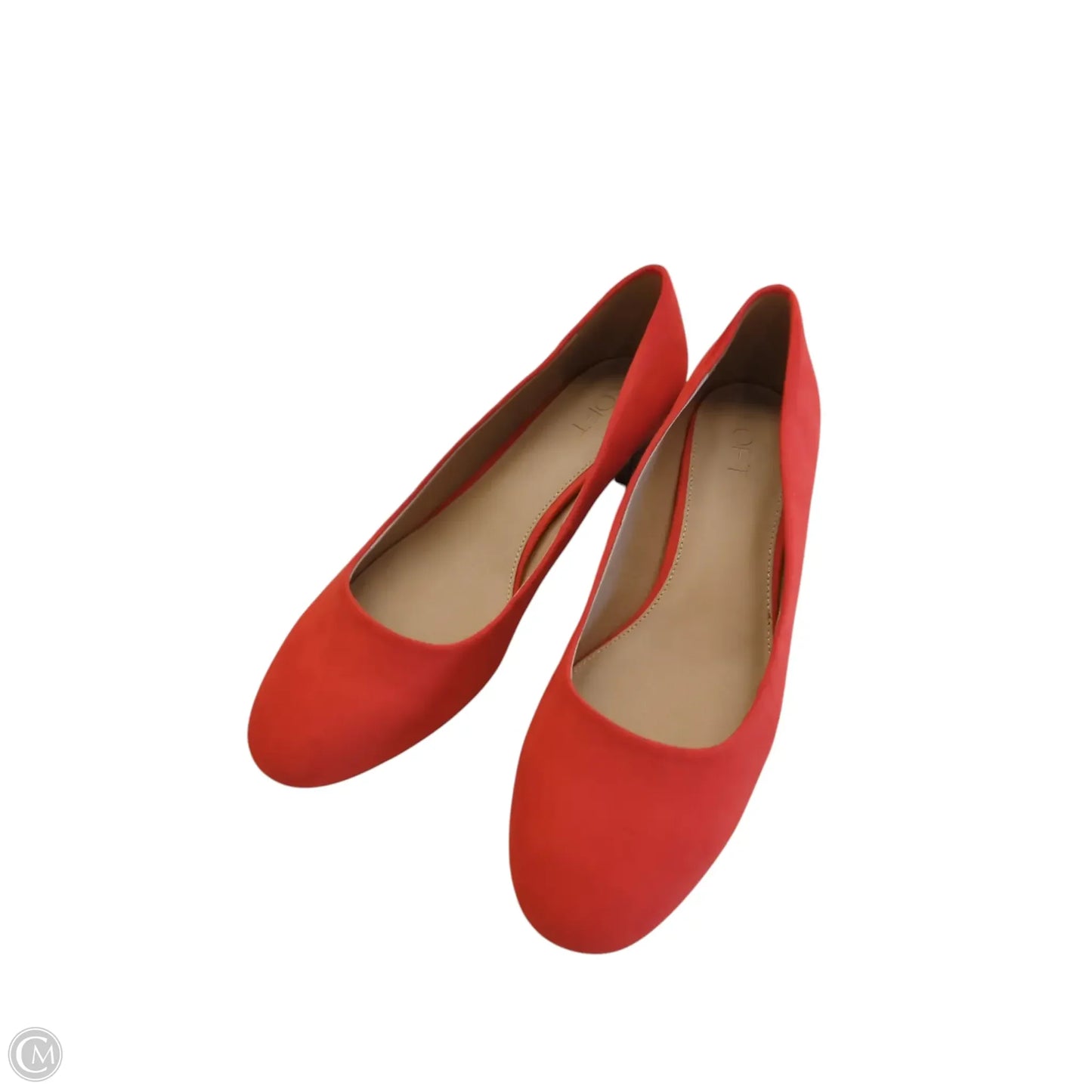 Shoes Heels Block By Loft In Red, Size: 10.5