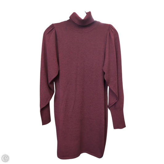 Dress Sweater By Asos In Red, Size: S