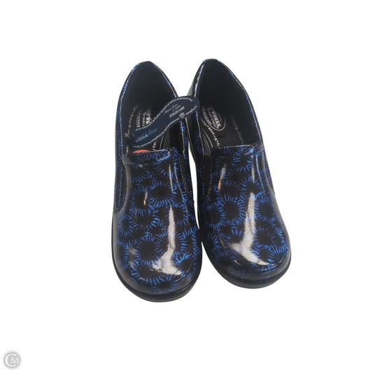 Shoes Flats By Easy Street In Black & Blue, Size: 12