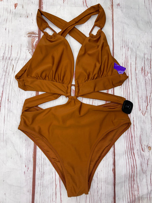 Swimsuit By Clothes Mentor In Rust, Size: M