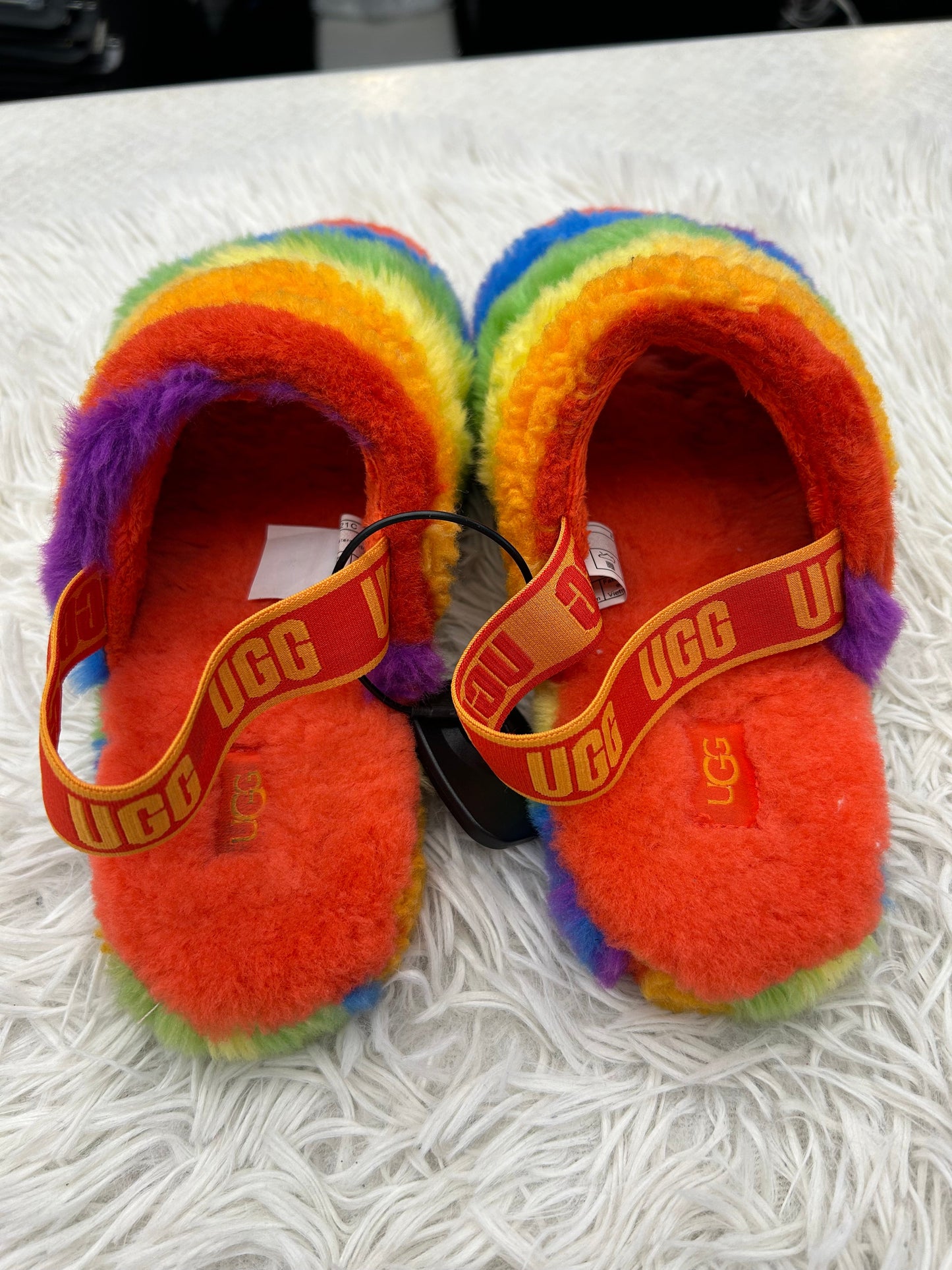 Slippers By Ugg In Rainbow, Size: 6