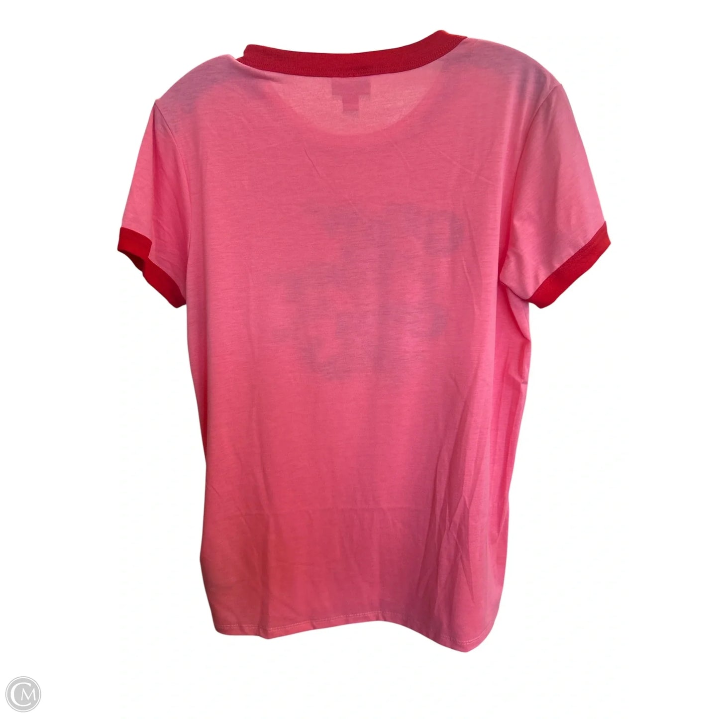 Top Short Sleeve By Lularoe In Pink, Size: S