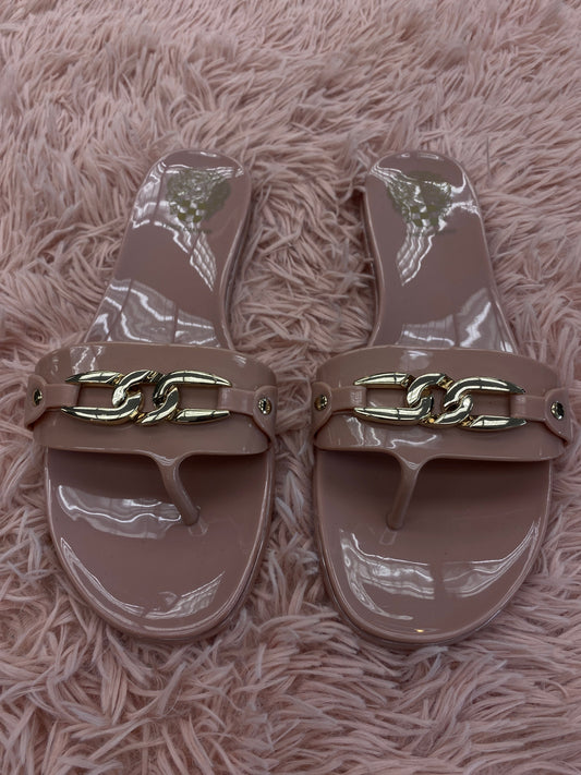 Pink Sandals Flip Flops Vince Camuto, Size 8