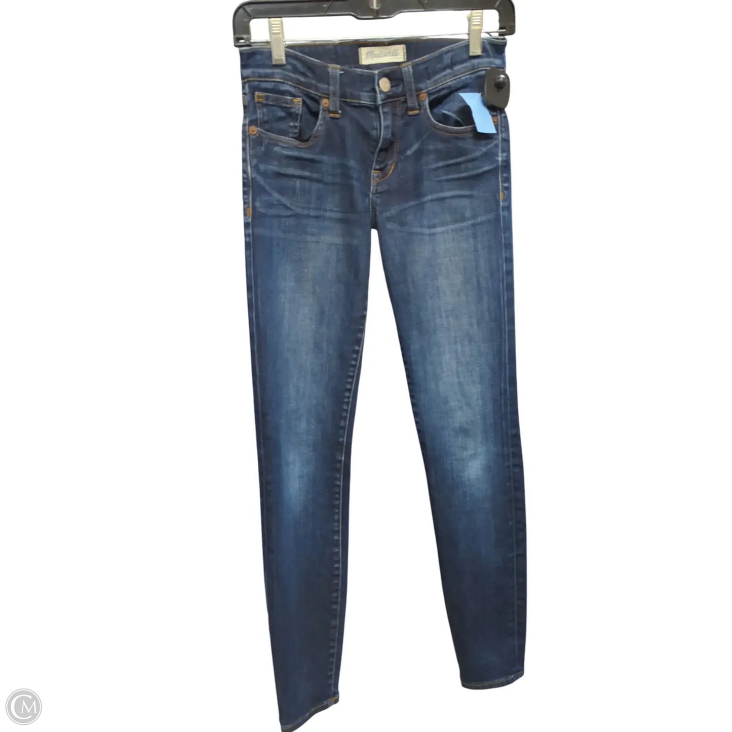Jeans Skinny By Madewell In Blue Denim, Size: 2