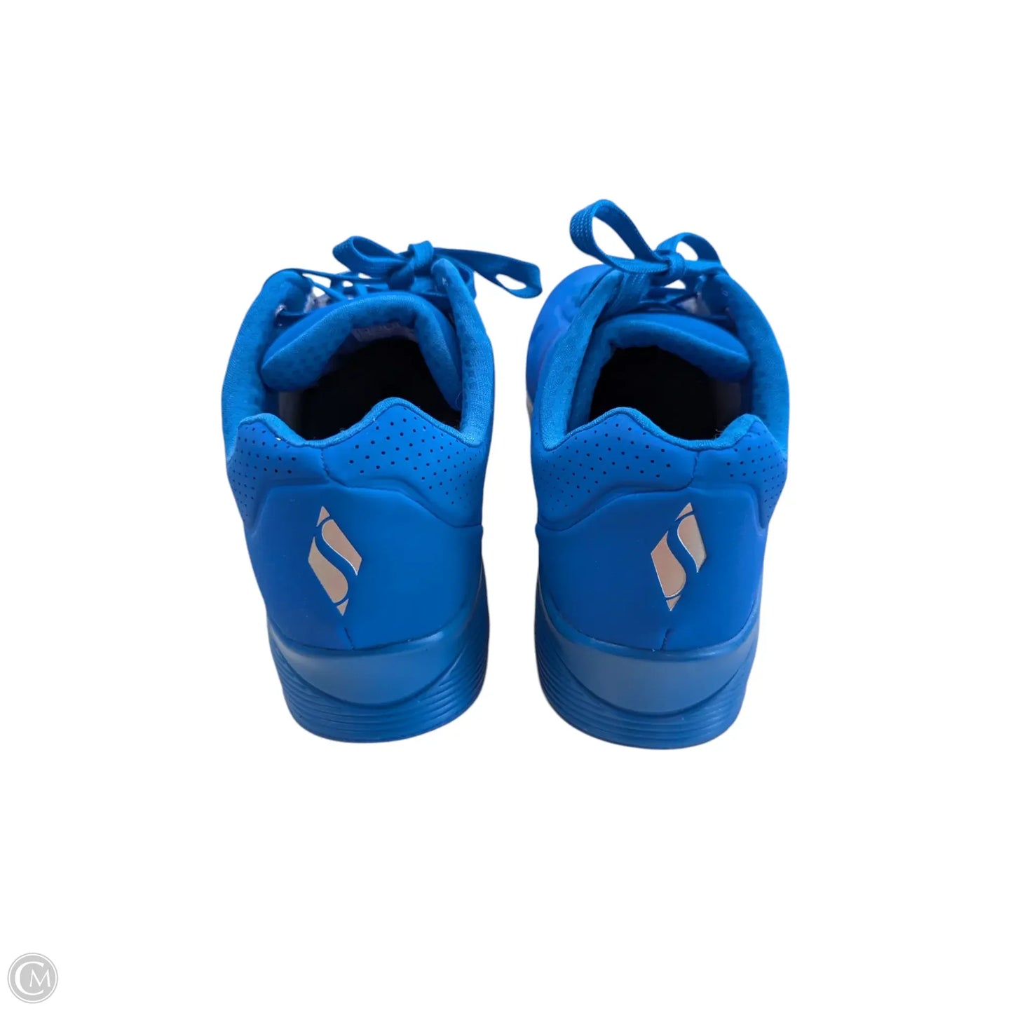 Shoes Sneakers By Skechers In Blue, Size: 10