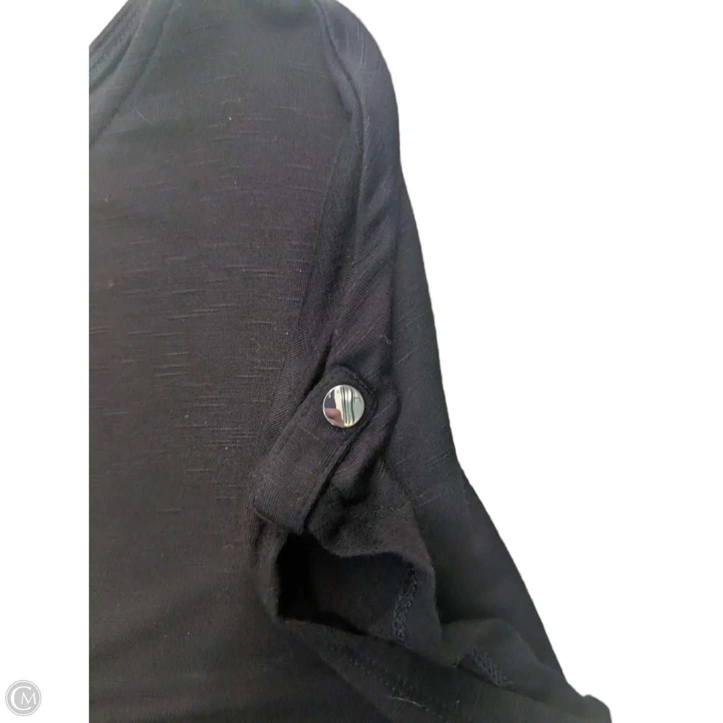 Top Short Sleeve By White House Black Market In Black, Size: Xs