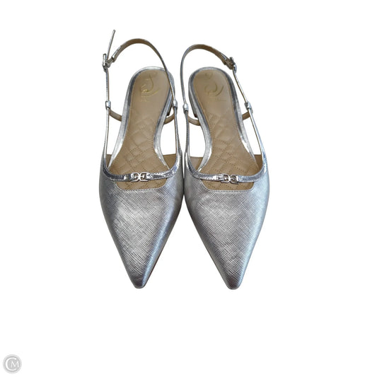Shoes Flats By Sam Edelman In Silver, Size: 9