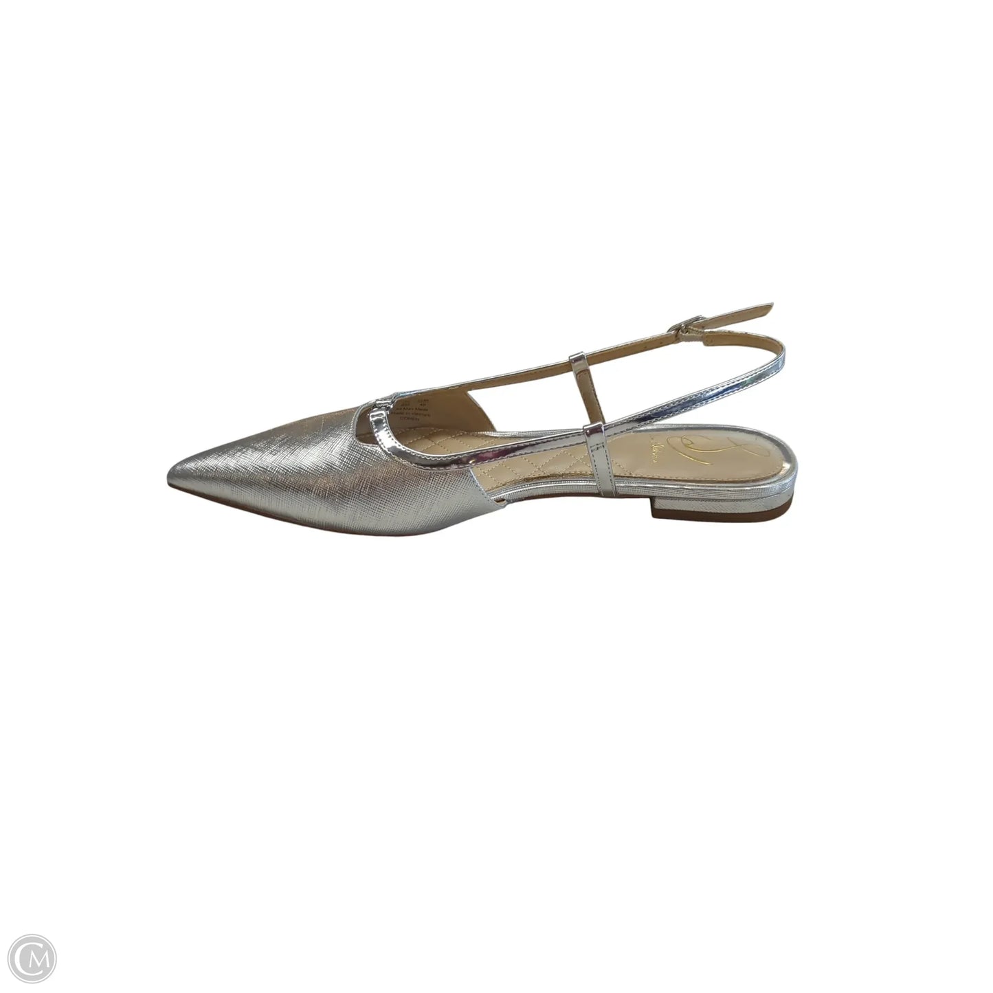 Shoes Flats By Sam Edelman In Silver, Size: 9