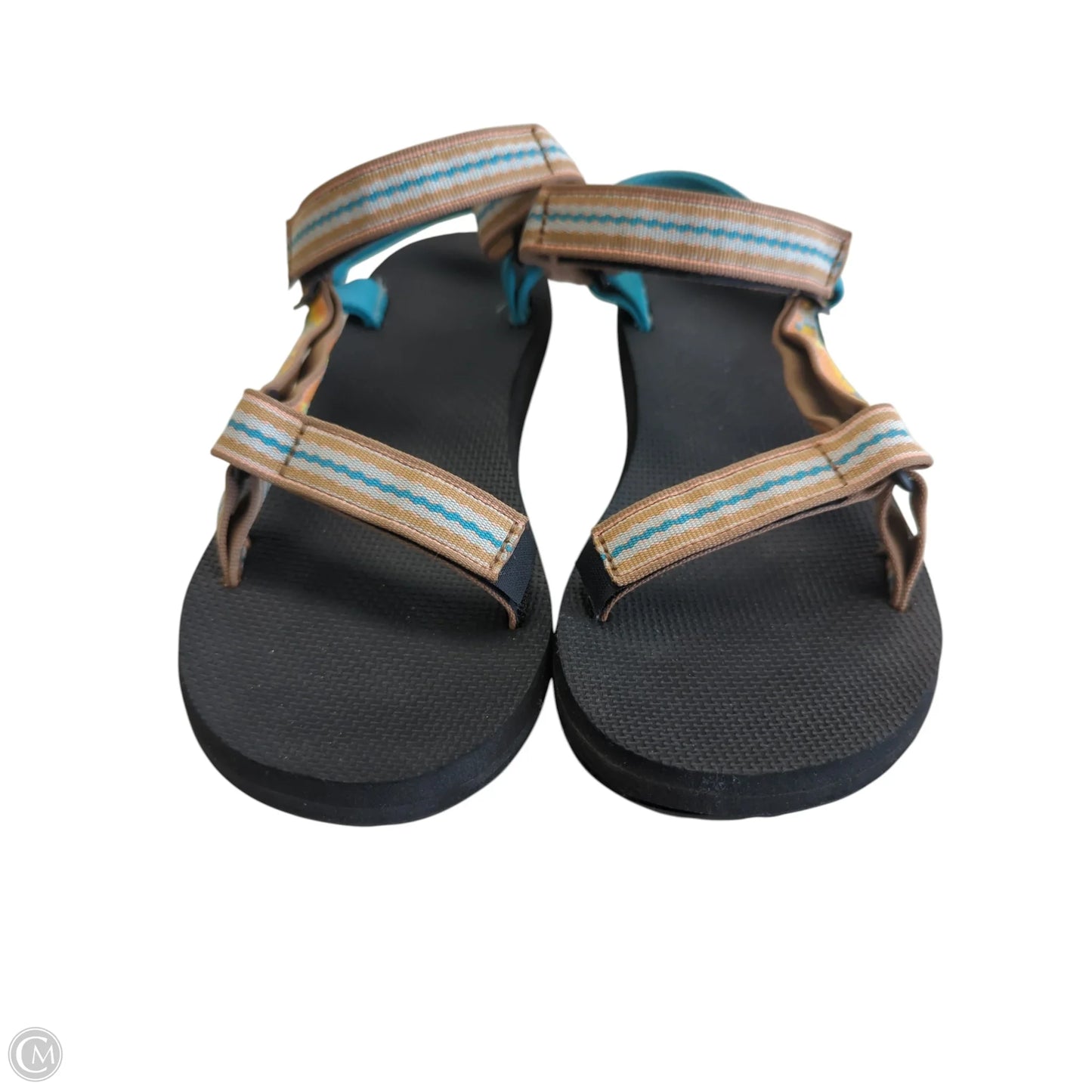 Sandals Flats By Teva In Orange, Size: 11