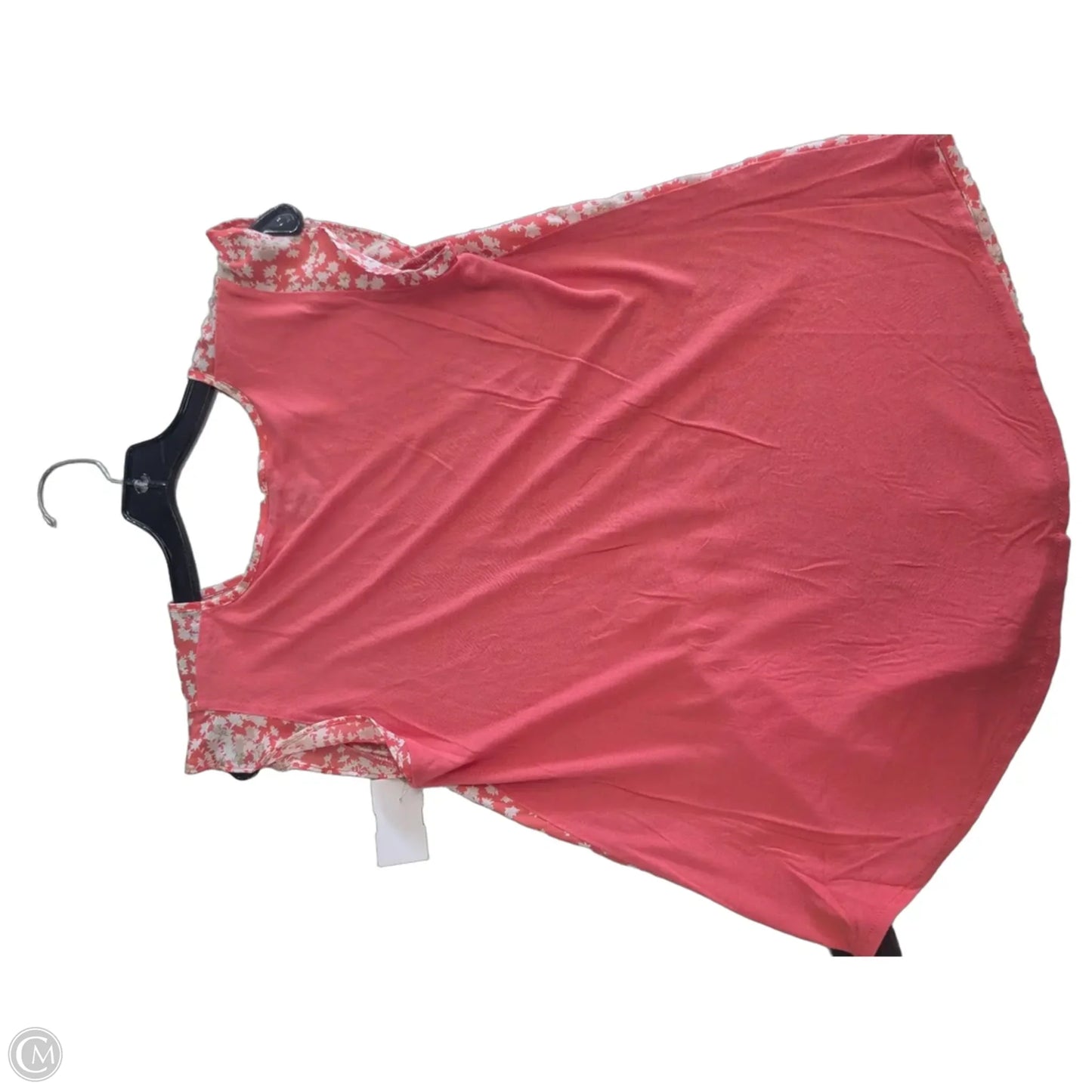 Top Sleeveless By Ann Taylor In Pink & Tan, Size: Xs