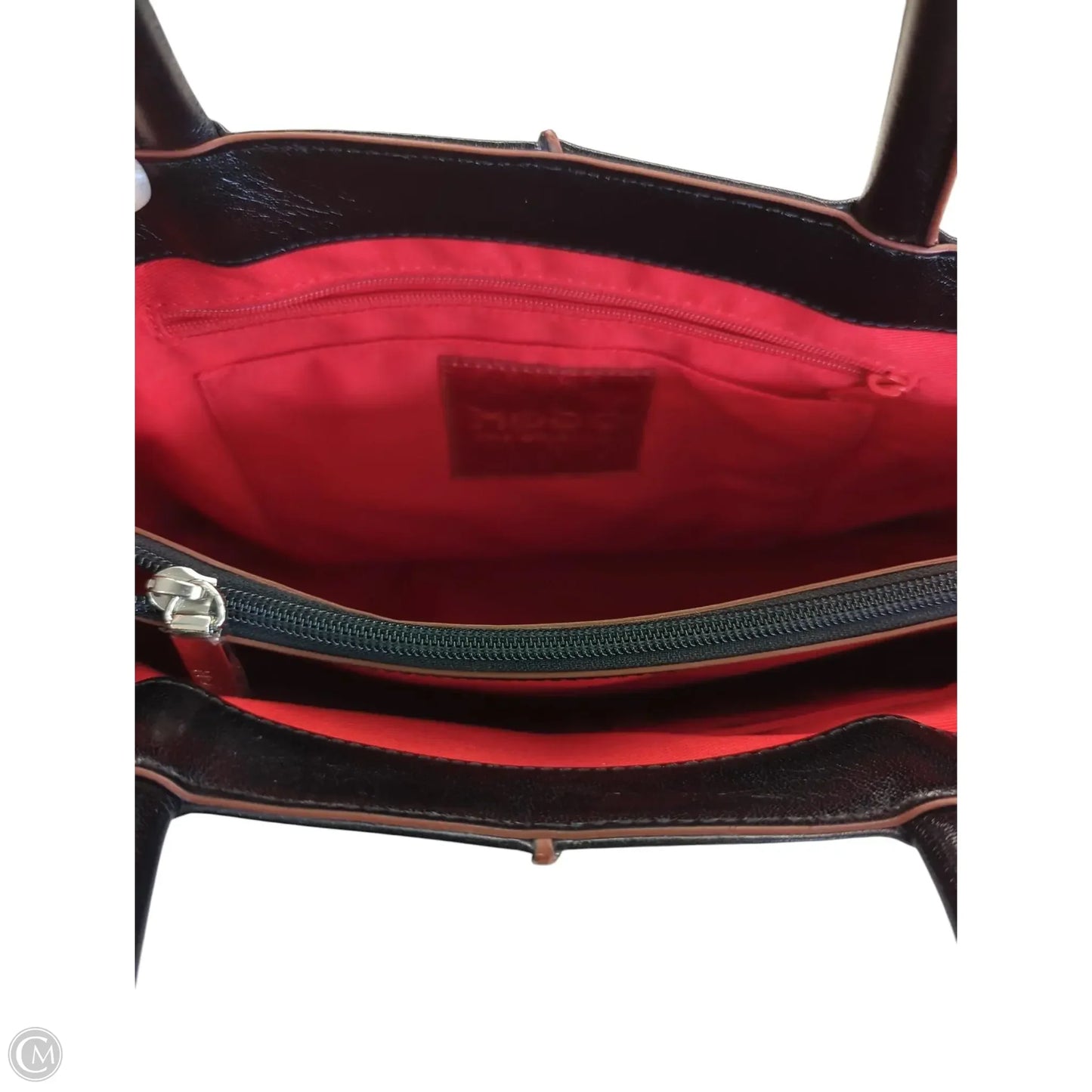 Handbag Leather By Hobo Intl, Size: Medium
