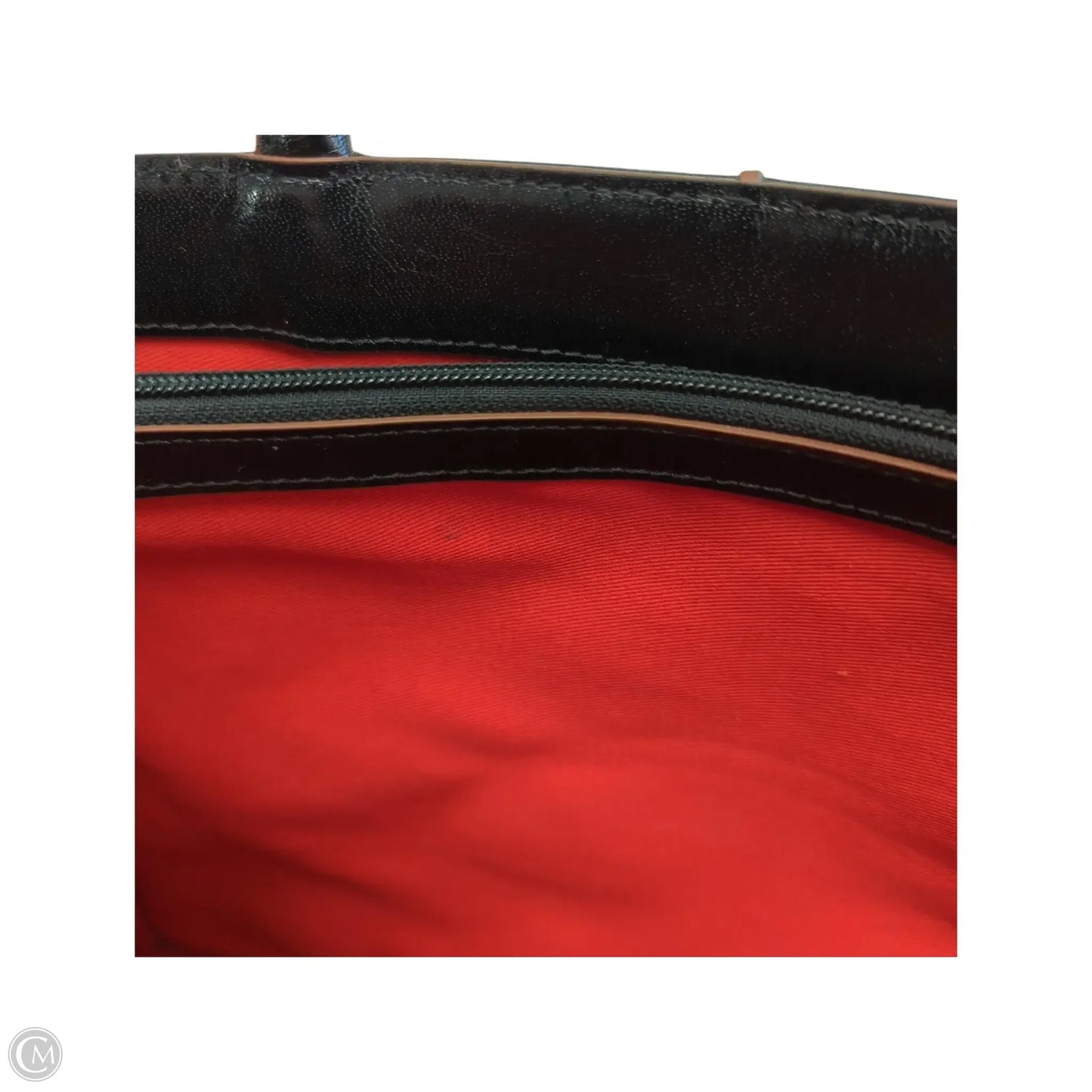 Handbag Leather By Hobo Intl, Size: Medium