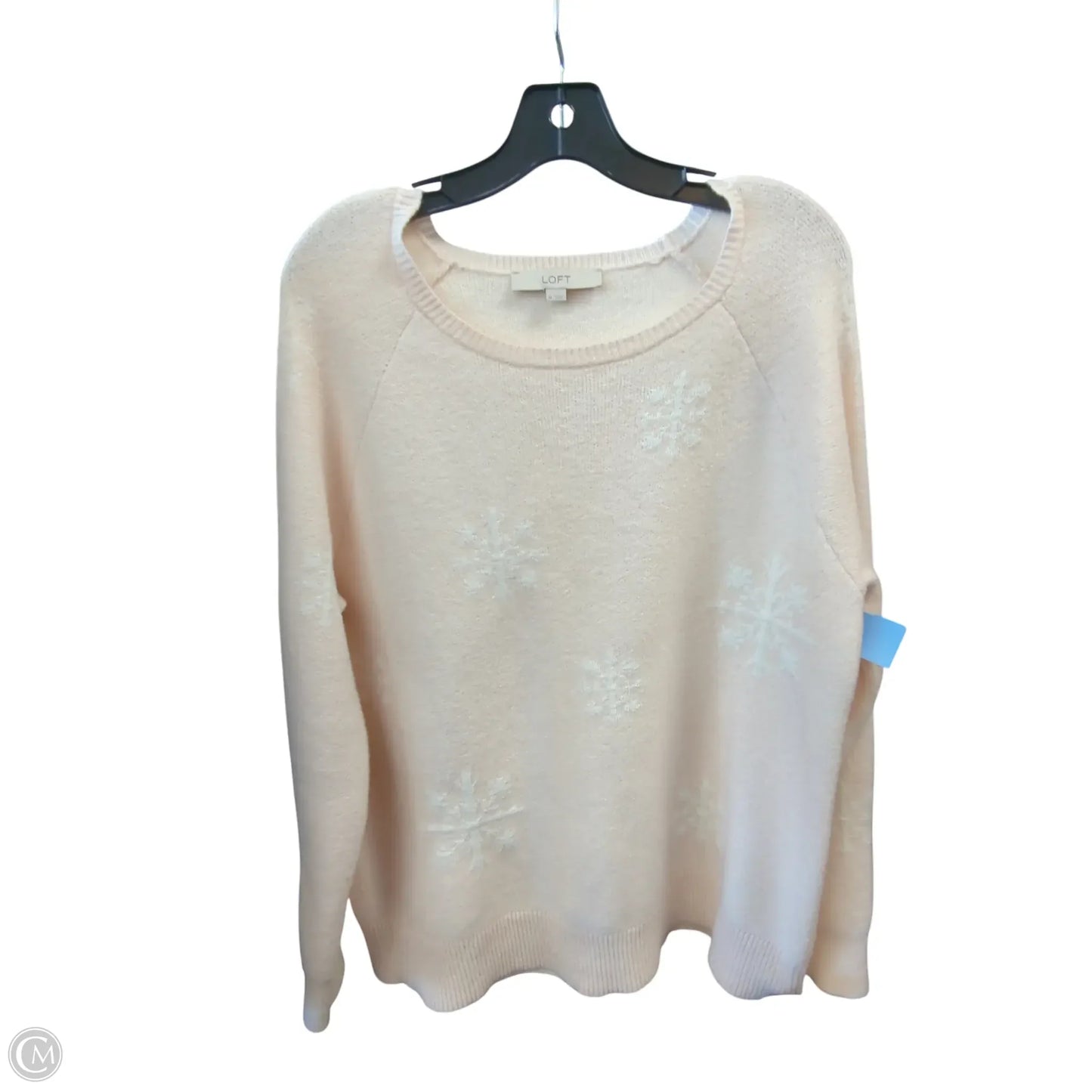Sweater By Loft In Pink, Size: Xl