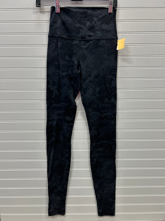Athletic Leggings By Lululemon In Black, Size:6L