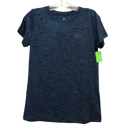 Athletic Top Ss By Under Armour In Blue, Size:Xs