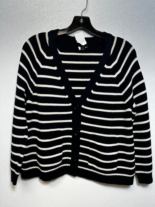 Cardigan By J Crew In Striped, Size: S