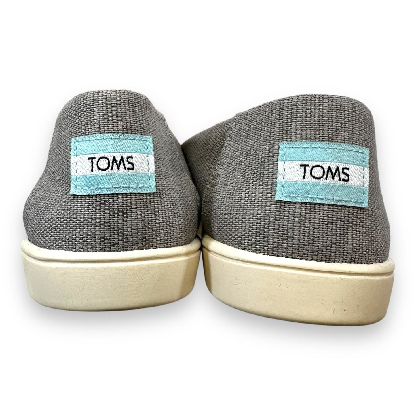 Shoes Flats Boat By Toms In Grey, Size: 9.5