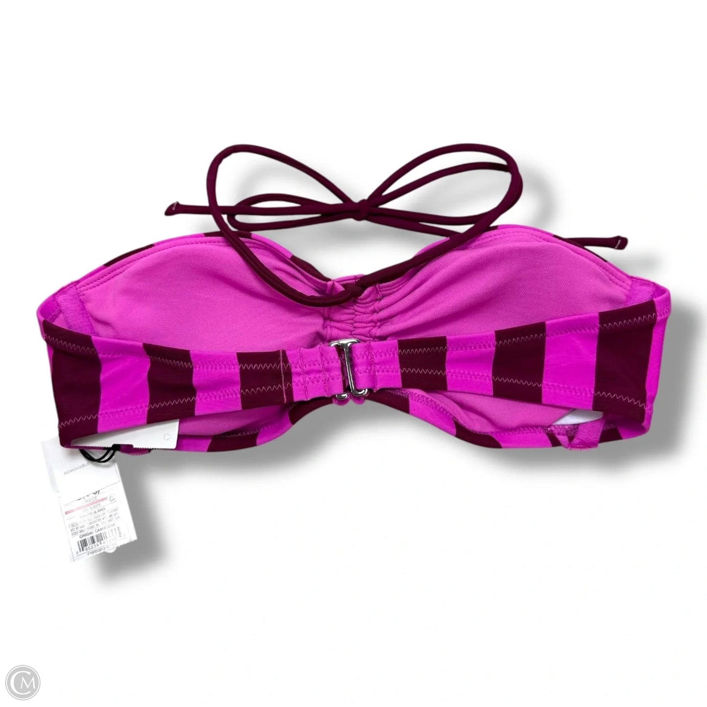 Swimsuit 2pc By Shade & Shore In Striped Pattern, Size: S