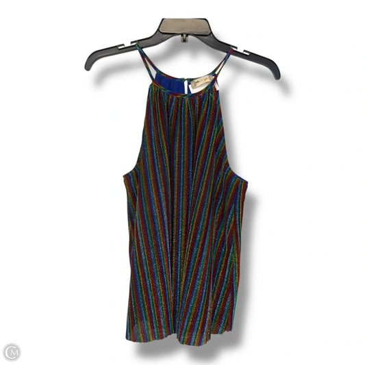 Top Sleeveless By Altard State In Rainbow Print, Size: L