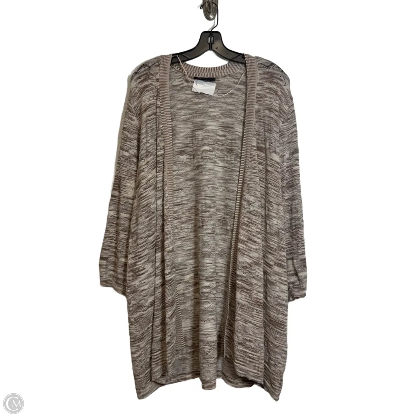 Cardigan By Lane Bryant In Brown, Size: 22